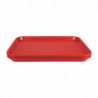 Zelfbedieningsplateau 305 x 415 mm Rood - Olympia KRISTALLON - Fourniresto