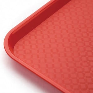 Red Self-Service Tray 450 X 350mm - Olympia KRISTALLON - Fourniresto