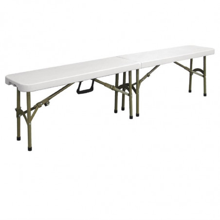 Folding bench in the center 1830mm - Bolero - Fourniresto