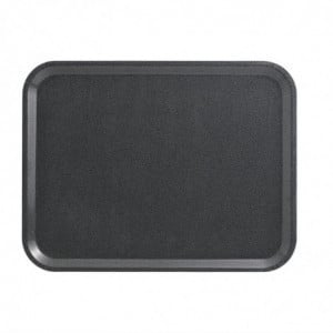 Gladde Gelamineerde Plaat Capri Antraciet 325Mm - Cambro - Fourniresto