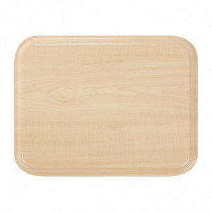 Smooth Laminate Capri Birch Tray 325mm - Cambro - Fourniresto