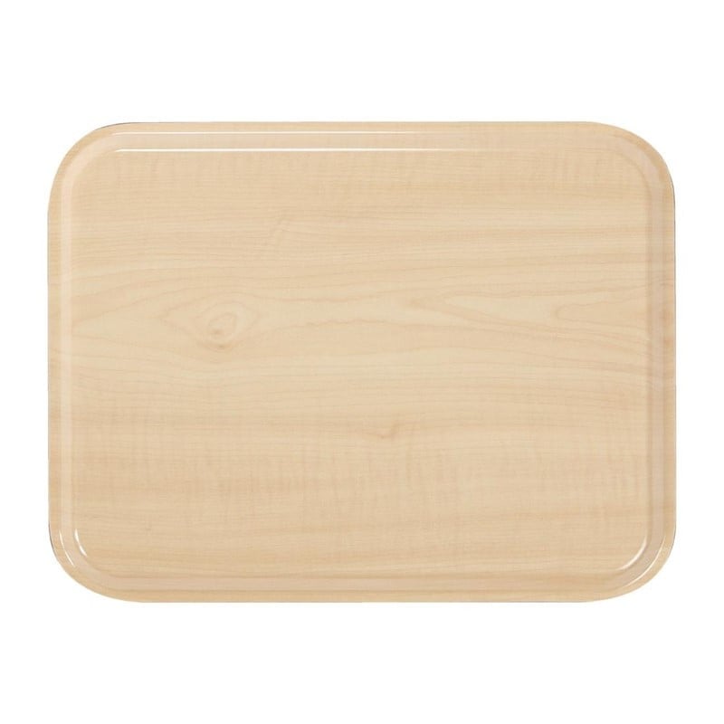 Smooth Laminate Capri Birch Tray 325mm - Cambro - Fourniresto