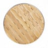 Round ash wood table Ø 60 cm - Bolero - Fourniresto