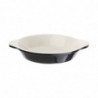 Round black gratin dish 750ml - Vogue - Fourniresto