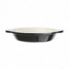 Ovenschaal rond zwart 750 ml - Vogue - Fourniresto