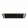 Roasting dish in black cast iron 405 x 250mm - Vogue - Fourniresto