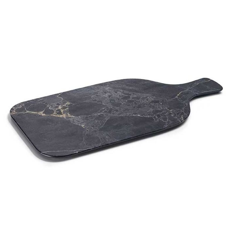 Plank Met Handvat "Stone" In Melamine - 400 X 195 Mm - Lacor