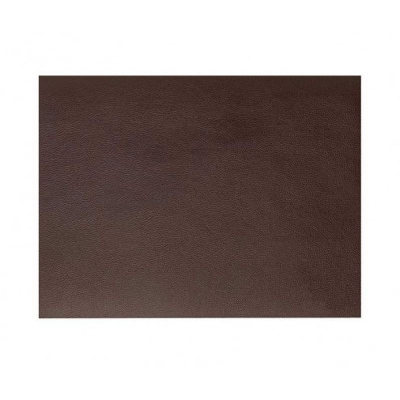 Set De Table Rectangulaire En Cuir Marron Grainé Rinia - 45X30 Cm - Lacor