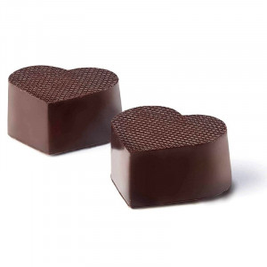 Chocoladevorm Hart - 25 X 20 Mm - Lacor