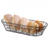 Rectangular wire decorative basket - Brand HENDI - Fourniresto