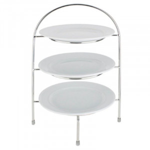 Tea Room Display Stand for 3 Plates 210 mm - Olympia - Fourniresto