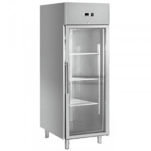 Glazen Koelvitrine - 650 L - Dynasteel