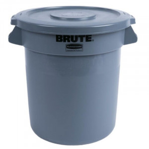 Afvalbak Brute Grijs - 37,9L - Rubbermaid