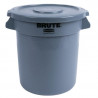 Afvalbak Brute Grijs - 37,9L - Rubbermaid