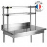 Shelf to be fixed for Stainless Steel Table - L 1200 mm - H 600 mm