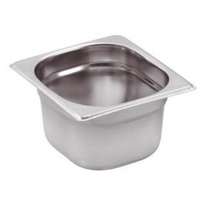 Bac Gastro GN 1/6 Inox - Tiefe 65 mm - 1 L - FourniResto