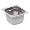 Gastro GN 1/6 Stainless Steel Pan - Depth 65 mm - 1 L - FourniResto