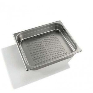 Stainless Steel Perforated Tray GN 2/3 H 40 mm from the brand Piron