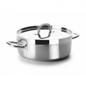 Professionele braadpan met deksel - Chef Luxe - ø 45 cm