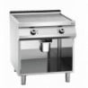 Gladde Snackplaat - L 800 mm - Gas