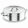 Professionele braadpan met deksel - Chef-Aluminium - ø 28 cm