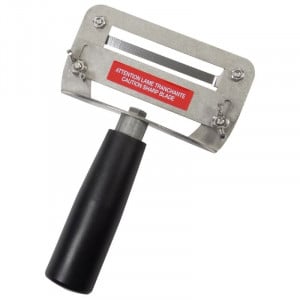 Roestvrijstalen schiller voor pompoen en watermeloen