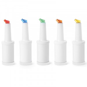 Fles met Veelkleurige Giettuiten - Merk HENDI