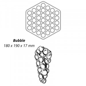 Professioneel wafelijzer Bubble 180° - Kantelbaar naar links en rechts