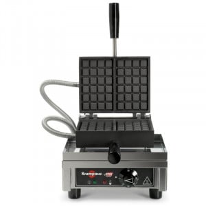 Professionele Wafelijzer met 90° Opening - 4 x 6 Vruchten