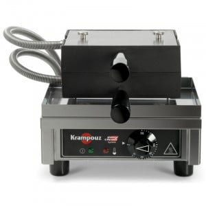 Professionele Wafelijzer met 90° Opening - 4 x 6 Vruchten