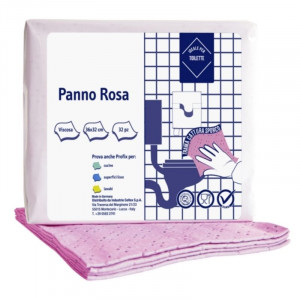 Microvezeldoek Roze - 360 x 320 mm - Set van 32