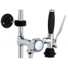Dish Spray with Mixer and Wall-Mounted Gooseneck Faucet - Refurbished