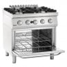 4-Burner Stove with Gas Oven GN 2/1 Series 700