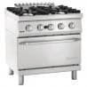 4-Burner Stove with Gas Oven GN 2/1 Series 700