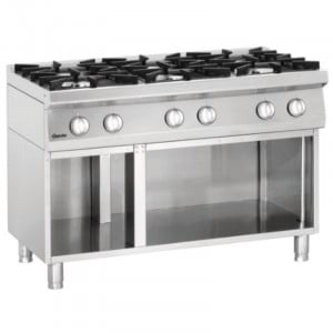 Fourneau 6 Feux mit Unterbau Serie 700