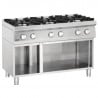 Fourneau 6 Feux mit Unterbau Serie 700