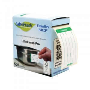 Traceability Label LabelFresh Pro - Friday - 70 x 45 mm - Pack of 500 - LabelFresh