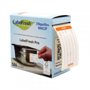 Etikett für die Rückverfolgbarkeit LabelFresh Pro - Samstag - 70 x 45 mm - Packung mit 500 - LabelFresh