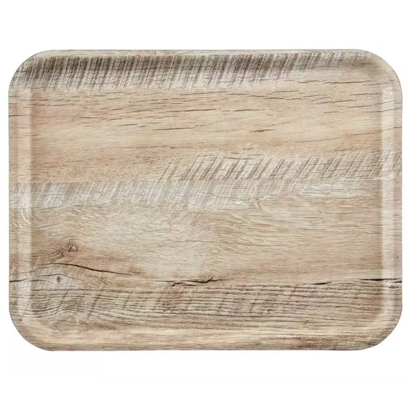 Rectangular Tray Madeira - Light Oak - 280 x 200 mm - CAMBRO Rectangular Tray Madeira - Light Oak - 280 x 200 mm - CAMBRO