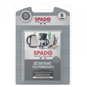 Détartrant Electroménager en Sachet - Lot de 5 - Spado