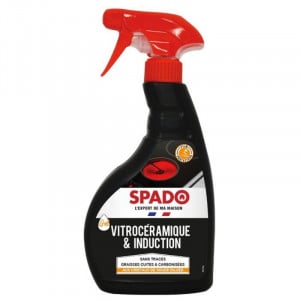 Reinigende en ontvettende spray voor keramische en inductiekookplaten - 500 ml - SPADO