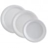 Ronde Borden van Bagasse - 180 mm - Set van 50 - FourniResto