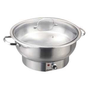 Chafing Dish Elektrisch Rond 3,8 L - Ø 330 mm