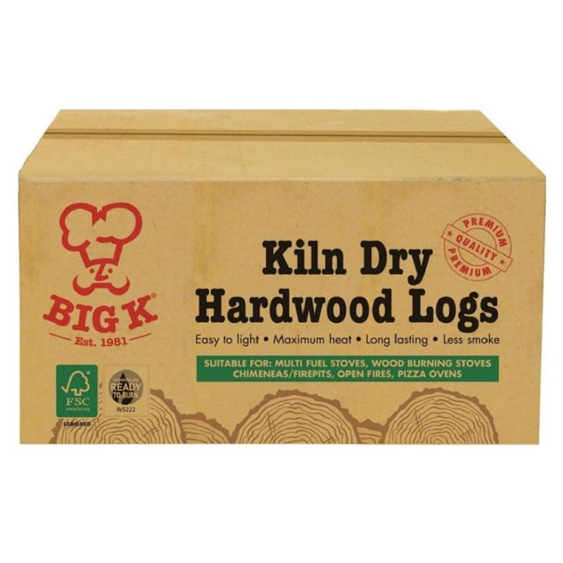 Houtblokken van Hard en Droog FSC-hout - 8 kg