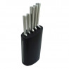 Kitchen Knives With Block Stand - Set Of 5 - Lacor