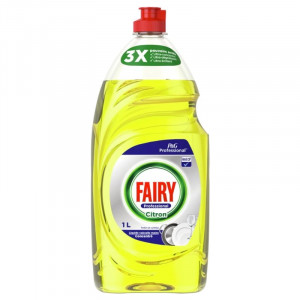 Flüssiges Konzentrat für klassisches Geschirrspülmittel mit Zitrone - 1 Liter - Fairy Professional