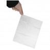 Serviettes Blanches Simple Epaisseur 1 Pli 90 x 120 mm - Lot de 6000 - FourniResto - Fourniresto