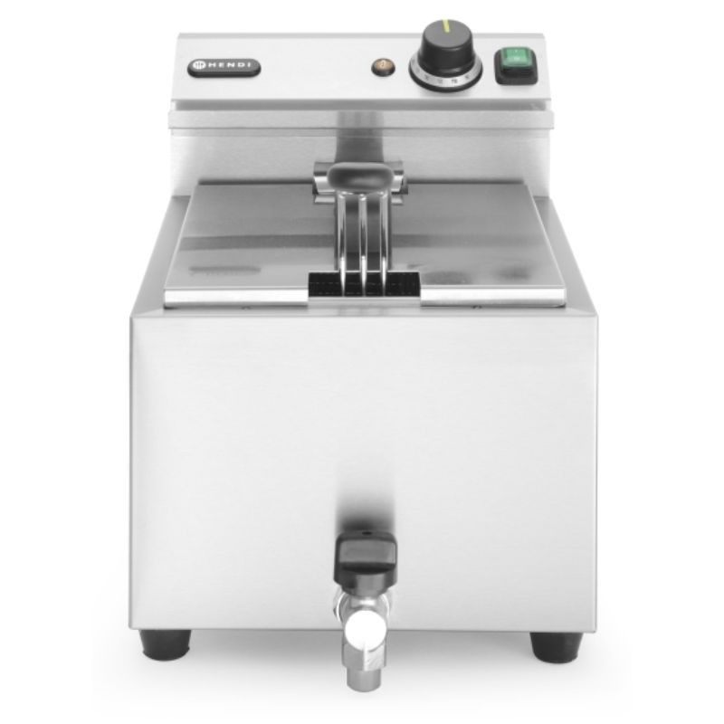 Friteuse Profi Line avec Robinet de Vidange - 8 L