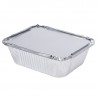 Barquette en Aluminium Avec Opercule "Combi Pack" - 450ml - Lot de 100