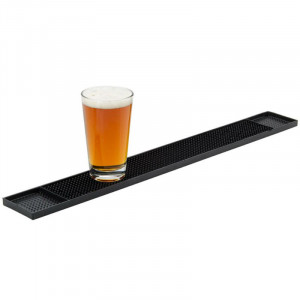 PVC Bar Mat 59 cm Zwart — Afdruiprek Toonbank CHR